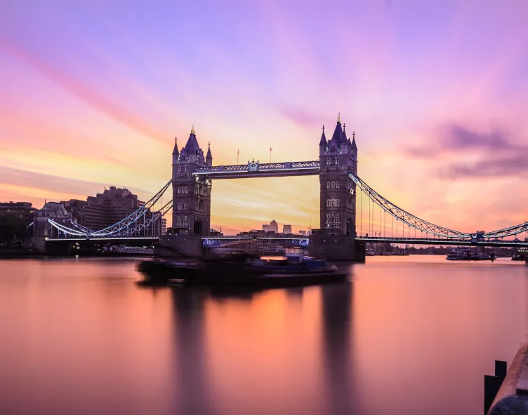 Tower Bridge at sunset