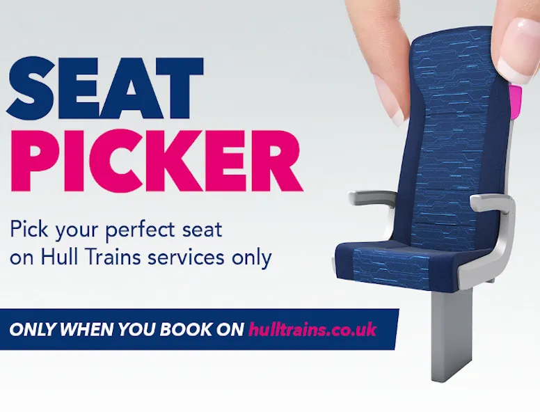 Hull Trains Seat Picker