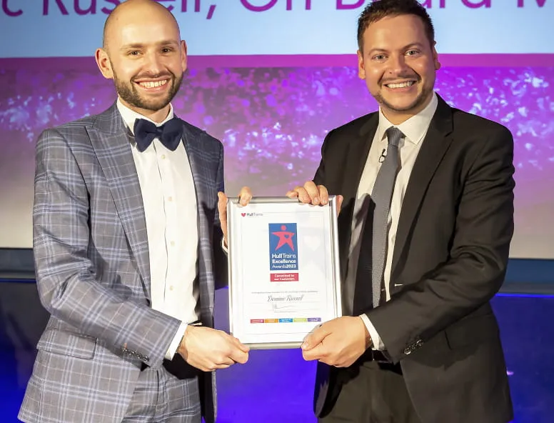 Hull Trains Excellence Awards 2023 Dominic